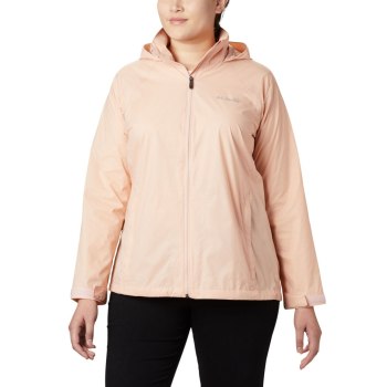 Columbia Ženske Jakne - Switchback III Printed Plus Size Roze | UXFM-01378